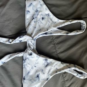 SHEIN tie bikini top